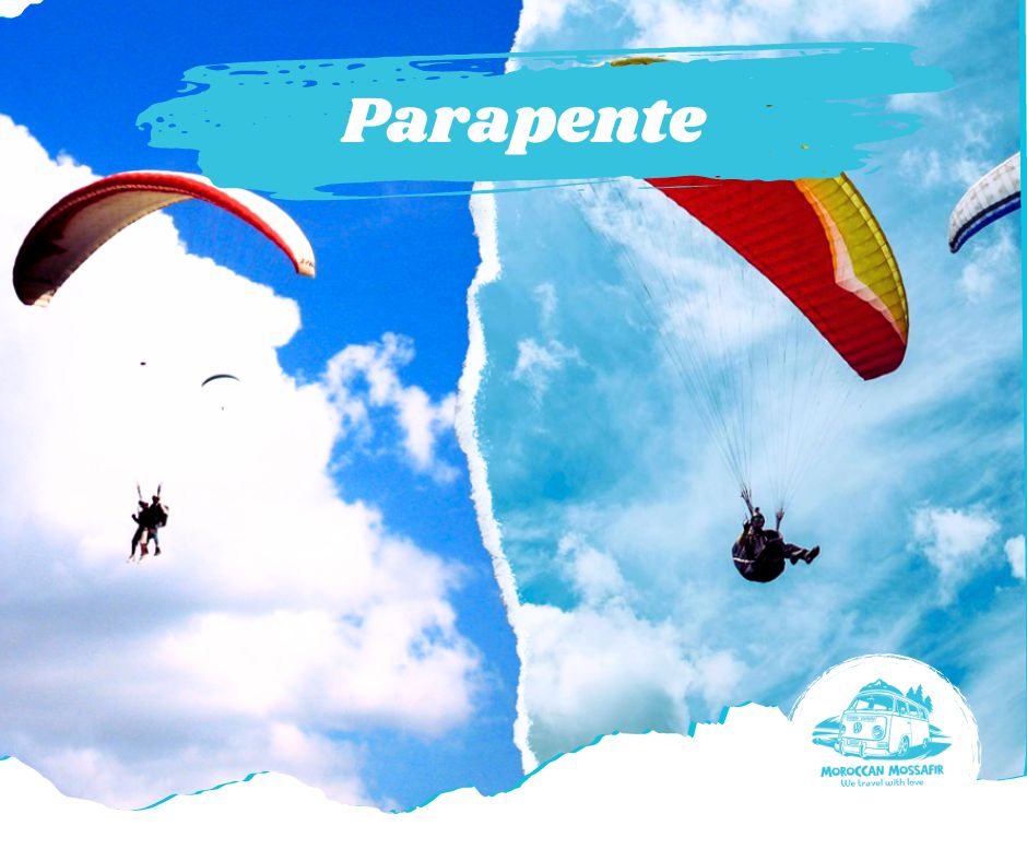 Parapente With Moroccan Mossafir